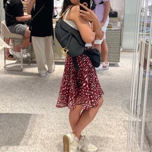 Banana Republic Red Skirt